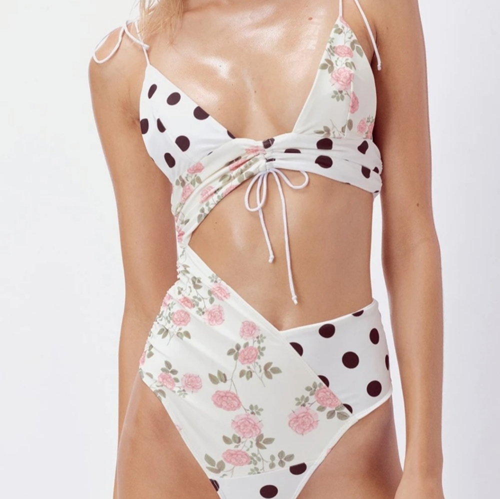 NWT For Love & Lemons Neapolitan One Piece